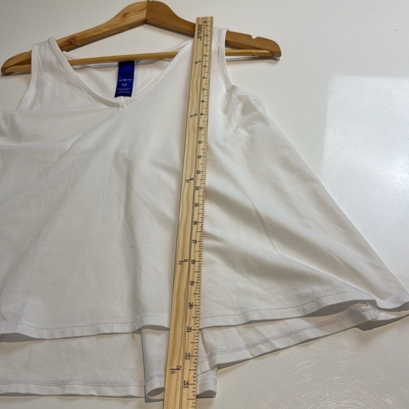 Kit and Ace White Women's Pima Cotton Camisole Medium - Picture 5 of 8